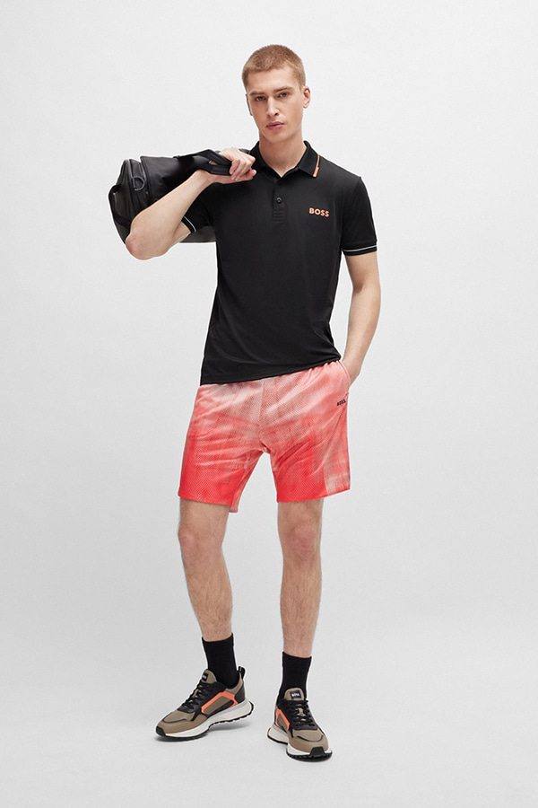 ΜΠΛΟΥΖΑ POLO BOSS - 002 ΜΑΥΡΟ